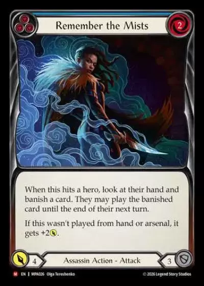 Remember the Mists MPA026 - Mastery Pack Assassin - Flesh and blood card