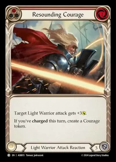 Resounding Courage RED ASB015 - Armory Deck - Ser Boltyn, Breaker of Dawn - Flesh and blood card