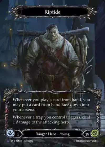 Riptide PEN341-MV - Compendium of Rathe - Flesh and blood card