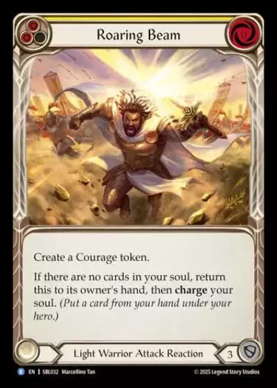 Roaring Beam SBL032 - Silver Age Chapter 3 - Boltyn - Flesh and blood card