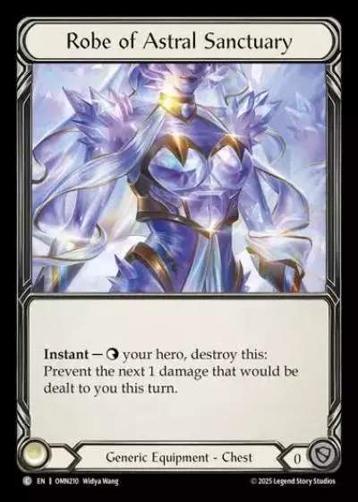 Robe of Astral Sanctuary OMN210 - Omens of the Third Age - Flesh and blood card