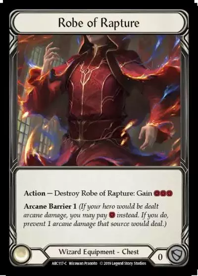 Robe of Rapture ARC117 - Arcane Rising - Flesh and blood card