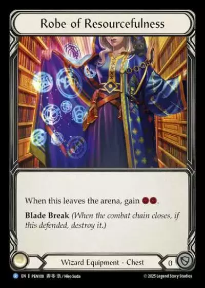 Robe of Resourcefulness PEN108 - Compendium of Rathe - Flesh and blood card