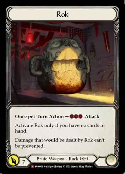 Rok DYN005 - Dynasty - Flesh and blood card