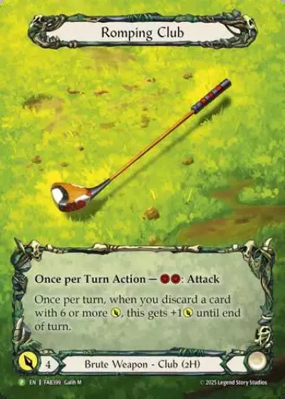 Romping Club FAB399-RF - World Championship - 2025 - Flesh and blood card