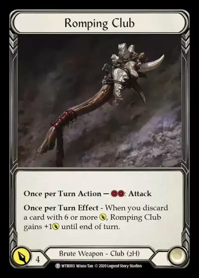 Romping Club R-WTR003 - Welcome to Rathe - Unlimited Revised - Flesh and blood card