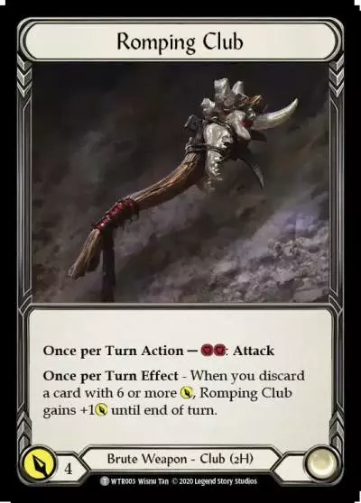 Romping Club U-WTR003 - Welcome to Rathe - Unlimited - Flesh and blood card