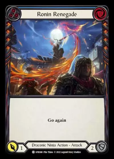 Ronin Renegade BLUE UPR080 - Uprising - Flesh and blood card