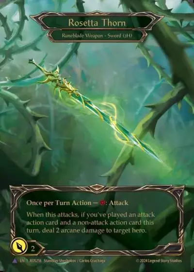 Rosetta Thorn ROS256-MV - Rosetta - Flesh and blood card