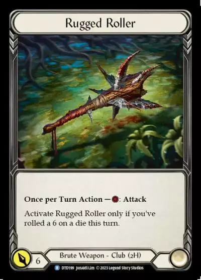 Rugged Roller DTD199 - Dusk till Dawn - Flesh and blood card