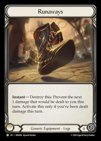 Runaways AUA006 - Rosetta Blitz Deck - Aurora - Flesh and blood card