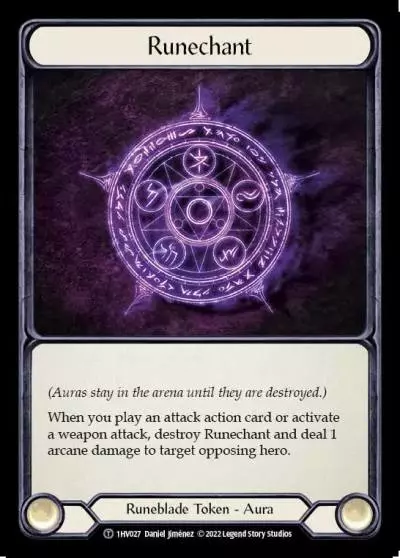 Runechant 1HV027 - Viserai - Blitz Deck - Flesh and blood card
