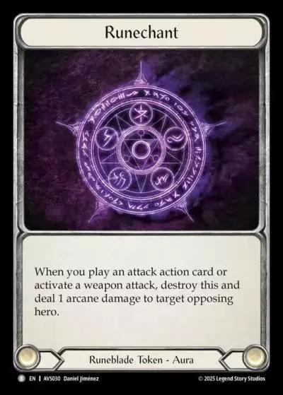 Runechant AVS030 - Armory Deck Legends - Viserai, Rune Blood - Flesh and blood card