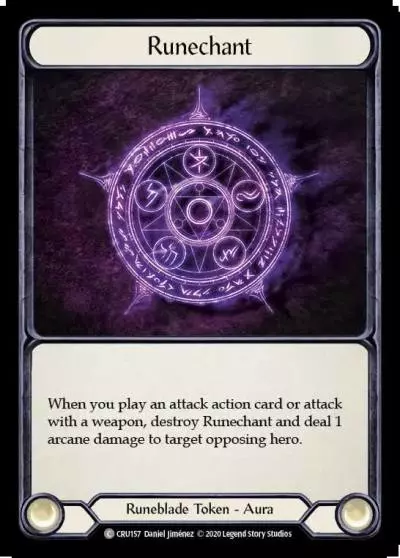 Runechant CRU157-RF - Crucible of War - Flesh and blood card