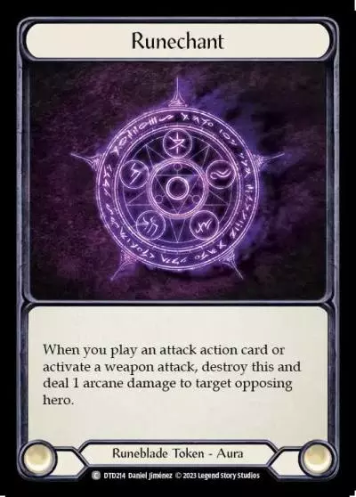 Runechant DTD214 - Dusk till Dawn - Flesh and blood card