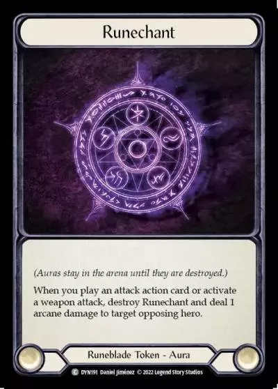 Runechant DYN191 - Dynasty - Flesh and blood card
