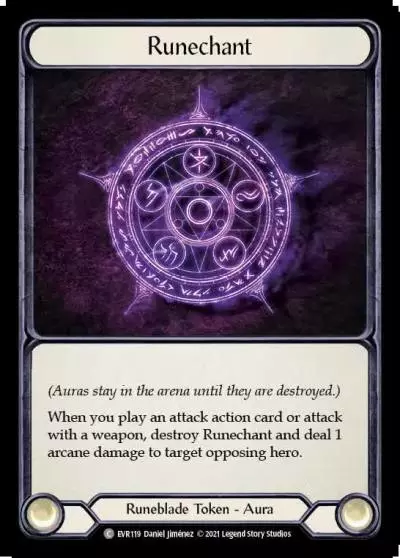 Runechant EVR119 - Everfest - Flesh and blood card