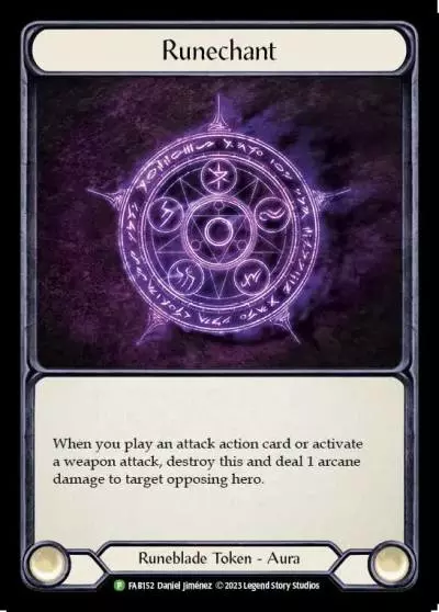 Runechant FAB152-CF - Prize Wall - Bright Lights - Flesh and blood card