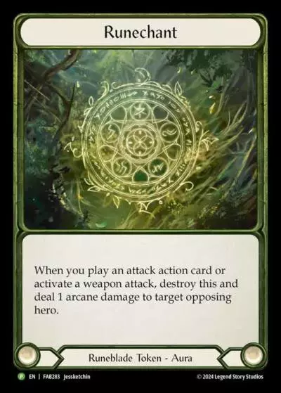 Runechant FAB283-CF - Prize Wall - Rosetta - Flesh and blood card