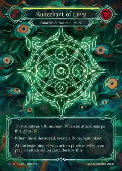 Runechant of Envy IAR152-MV - Omens of the Third Age - Flesh and blood card