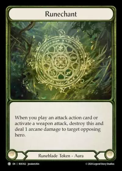 Runechant ROS162-A - Rosetta - Flesh and blood card