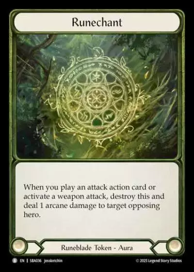 Runechant SBA036 - Silver Age Chapter 3 - Briar - Flesh and blood card