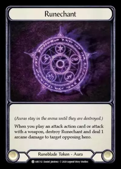 Runechant U-ARC112 - Arcane Rising - Unlimited - Flesh and blood card