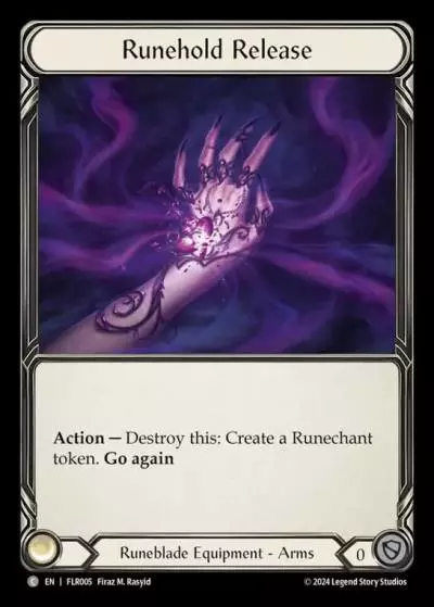 Runehold Release FLR005 - Rosetta Blitz Deck - Florian - Flesh and blood card
