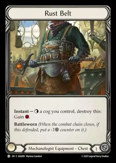 Rust Belt SEA009 - High Seas - Flesh and blood card