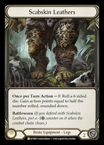 Scabskin Leathers R-WTR004-RF - Welcome to Rathe - Unlimited Revised - Flesh and blood card