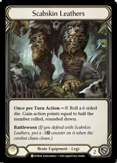 Scabskin Leathers U-WTR004-RF - Welcome to Rathe - Unlimited - Flesh and blood card