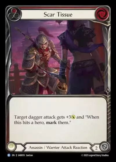 Scar Tissue SAR019 - Silver Age Chapter 2 - Arakni, Web of Deceit - Flesh and blood card
