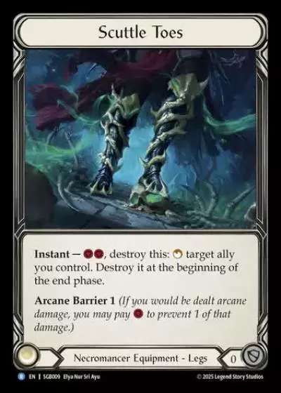 Scuttle Toes SGB009 - Silver Age Chapter 3 - Gravy Bones - Flesh and blood card