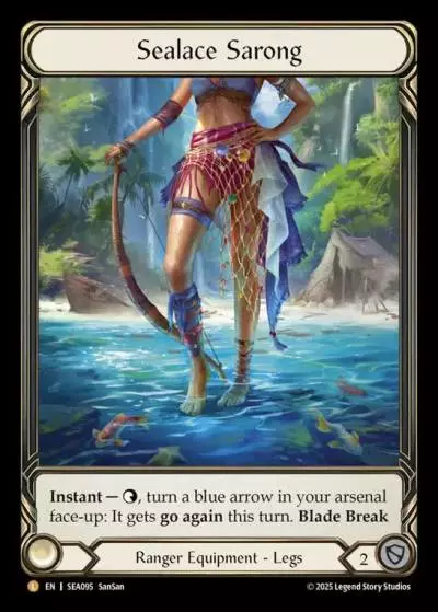 Sealace Sarong SEA095-TP - High Seas - Treasure Pack - Flesh and blood card