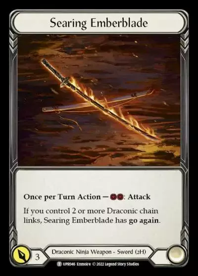 Searing Emberblade UPR046 - Uprising - Flesh and blood card