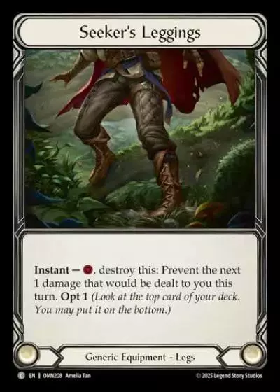 Seeker's Leggings OMN208 - Omens of the Third Age - Flesh and blood card