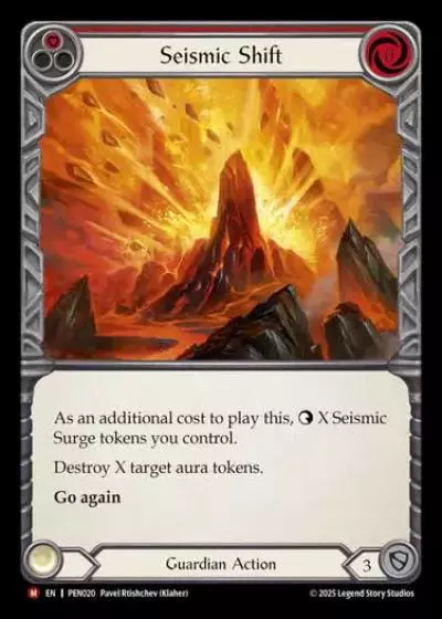 Seismic Shift PEN020 - Compendium of Rathe - Flesh and blood card
