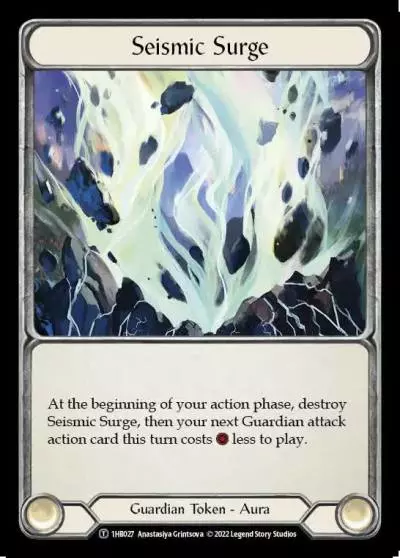 Seismic Surge 1HB027 - Bravo - Blitz Deck - Flesh and blood card