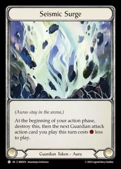 Seismic Surge BDD019 - Bravo Demo Deck - Flesh and blood card