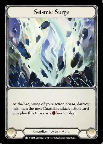 Seismic Surge DTD204 - Dusk till Dawn - Flesh and blood card