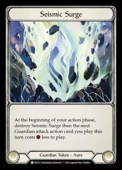 Seismic Surge ELE212 - Tales of Aria - Flesh and blood card