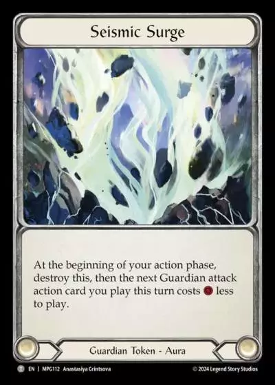 Seismic Surge MPG112 - Mastery Pack Guardian - Flesh and blood card