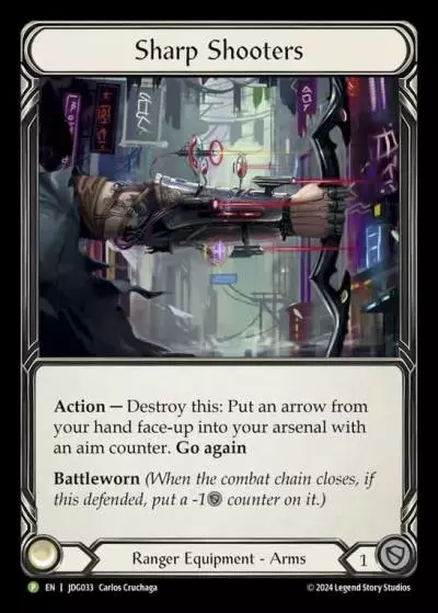 Sharp Shooters JDG033-CF - Judge Pack - Season 5 - Flesh and blood card