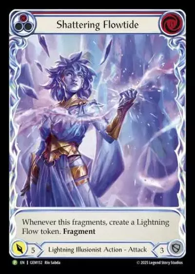 Shattering Flowtide GEM152 - GEM - Pack 5 - Flesh and blood card