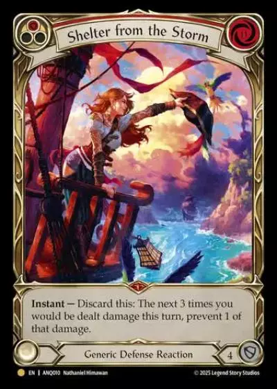Shelter from the Storm ANQ010-RF - Compendium of Rathe - Antiquity Pack - Flesh and blood card