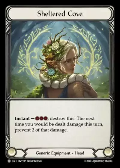 Sheltered Cove HVY197 - Heavy Hitters - Flesh and blood card