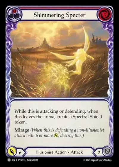 Shimmering Specter PEN133 - Compendium of Rathe - Flesh and blood card