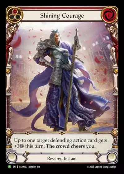 Shining Courage GEM090 - GEM - Pack 3 - Flesh and blood card