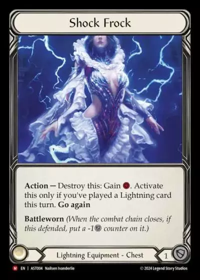 Shock Frock AST004-RF - Armory Deck - Aurora, Shooting Star - Flesh and blood card