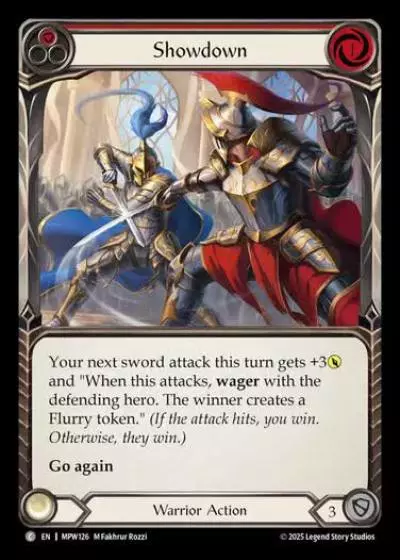 Showdown MPW126 - Mastery Pack Warrior - Flesh and blood card